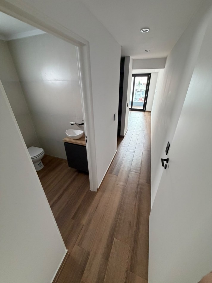Sempiso de 3 ambientes con dormitorios en suite a estrenar - Balcon al Frente - Villa del Parque