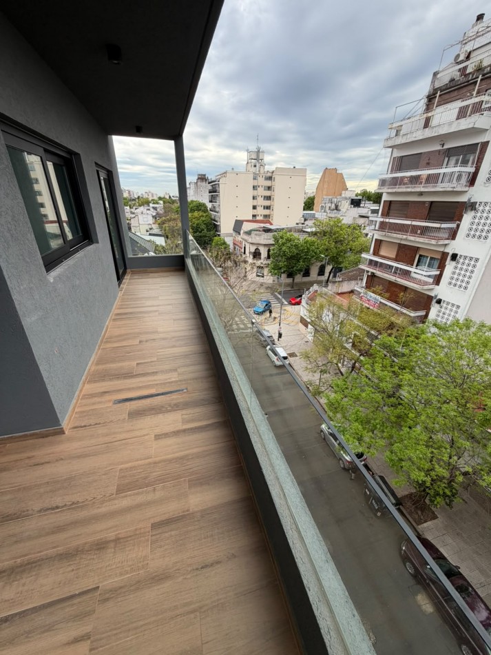 Sempiso de 3 ambientes con dormitorios en suite a estrenar - Balcon al Frente - Villa del Parque